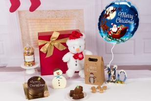 Christmas Snowman Celebration Gift Box