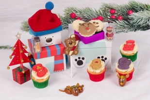 Santa Bear Hamper